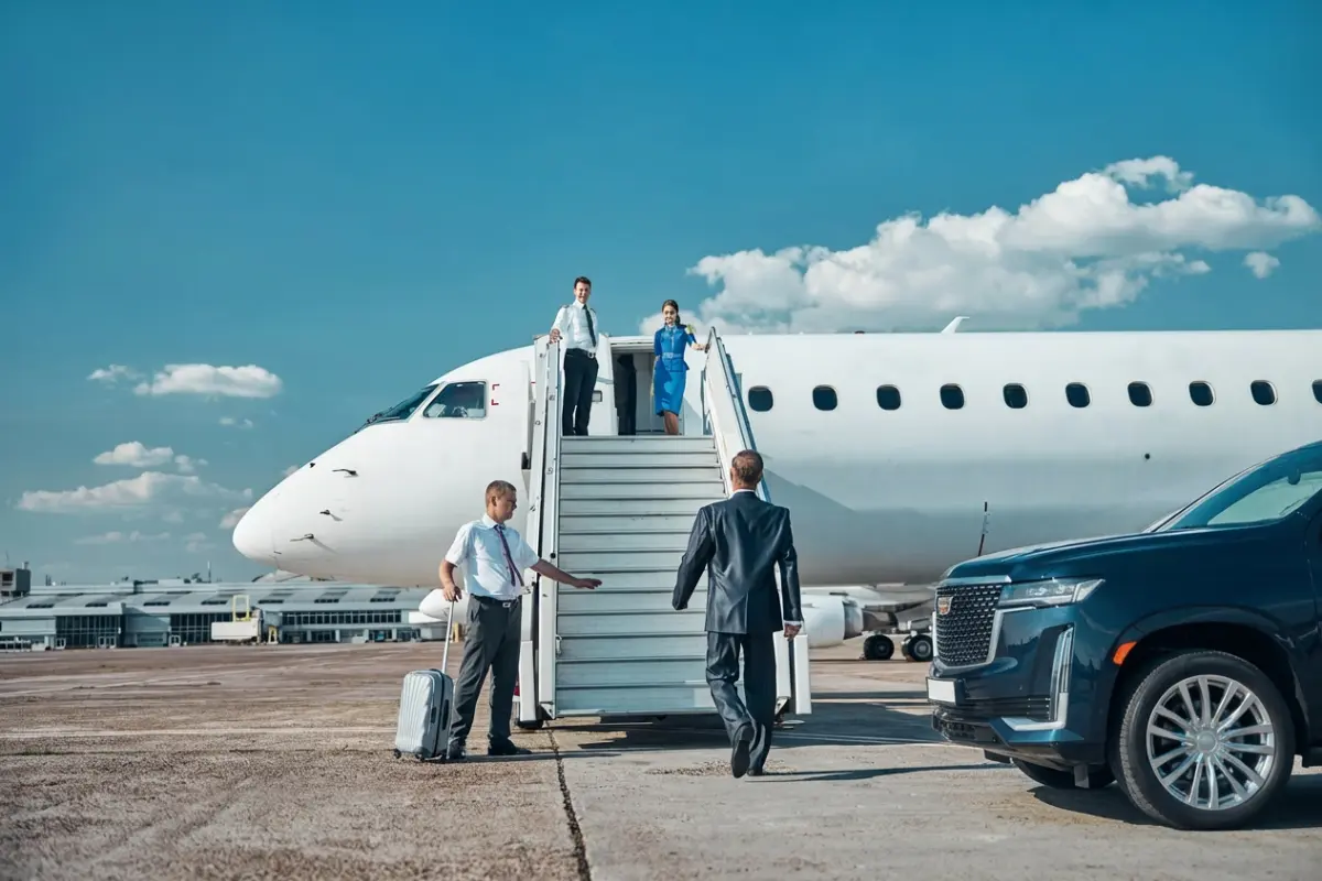 Luxury chauffeur service in Southern California