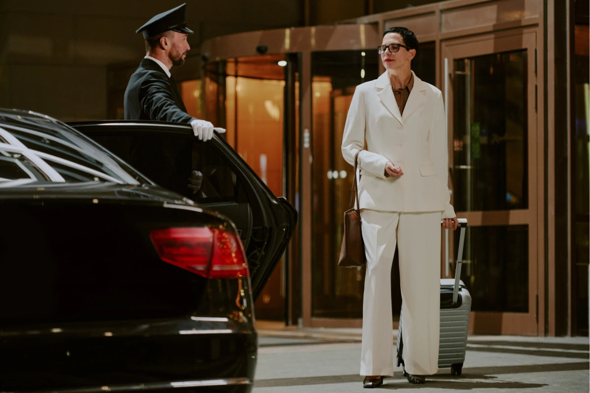 Luxury chauffeur service in Southern California